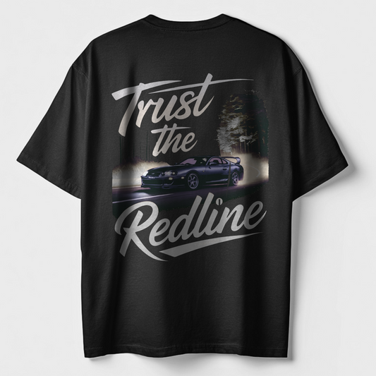 trust the redline - Oversize T-Shirt
