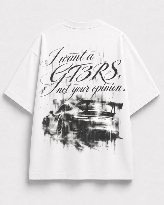 Oversize T-Shirt GT3 RS not your opinion