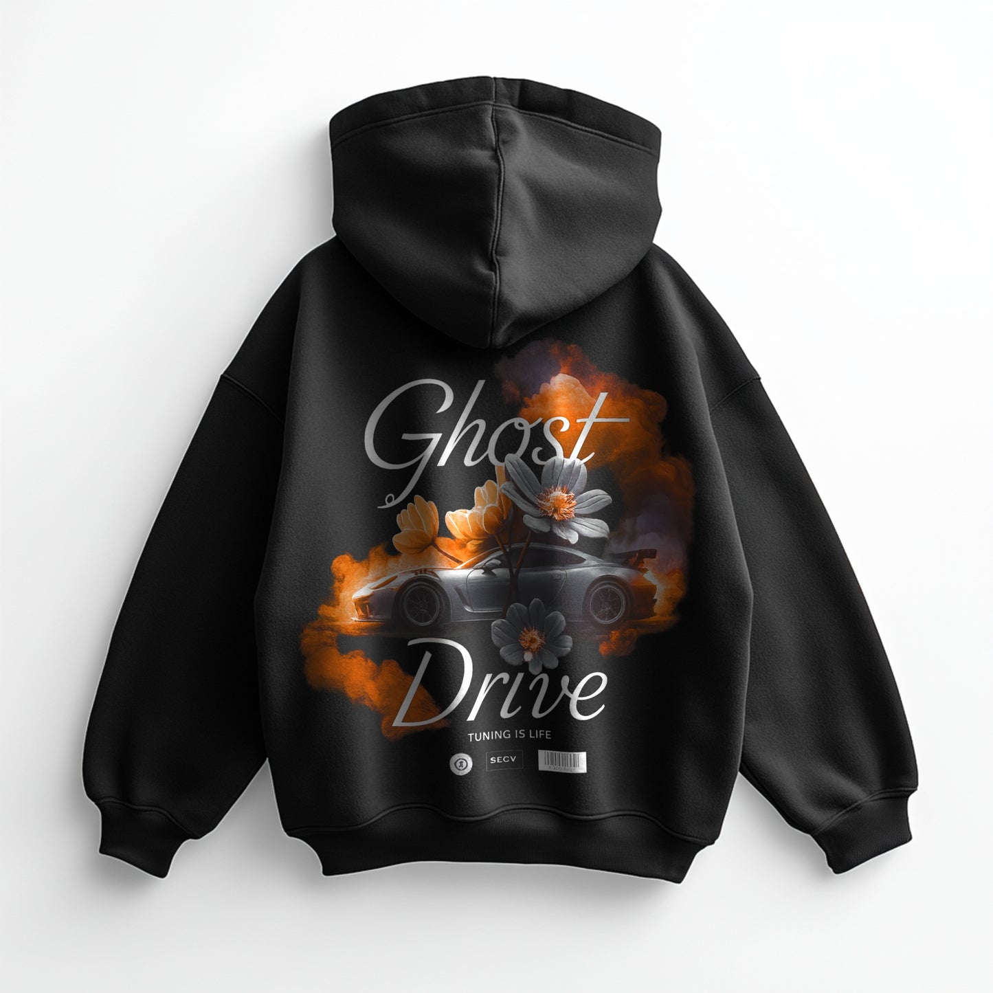 Ghost Drive - Oversized Hoodie