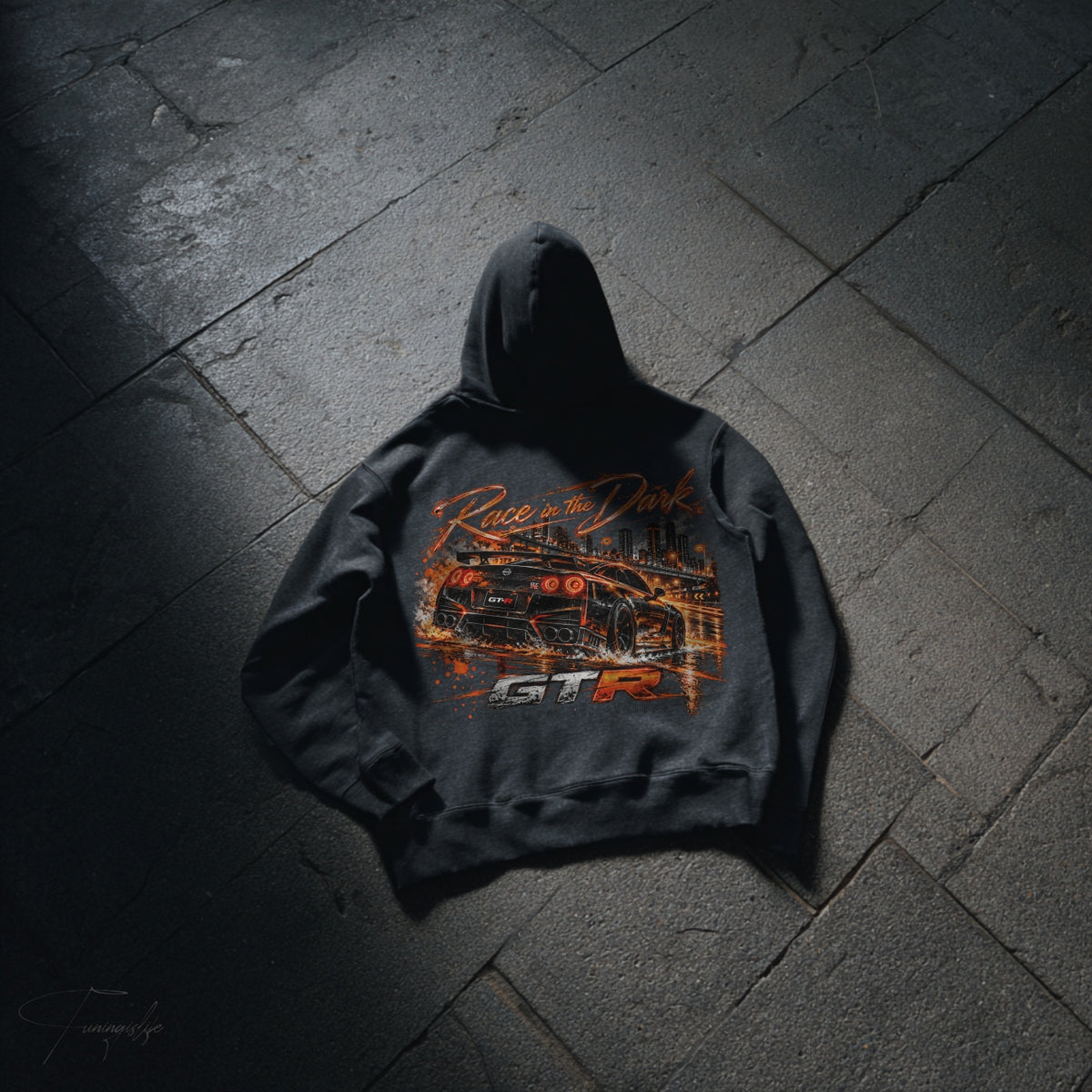 Unisex Oversize Hoodie Race in the Dark