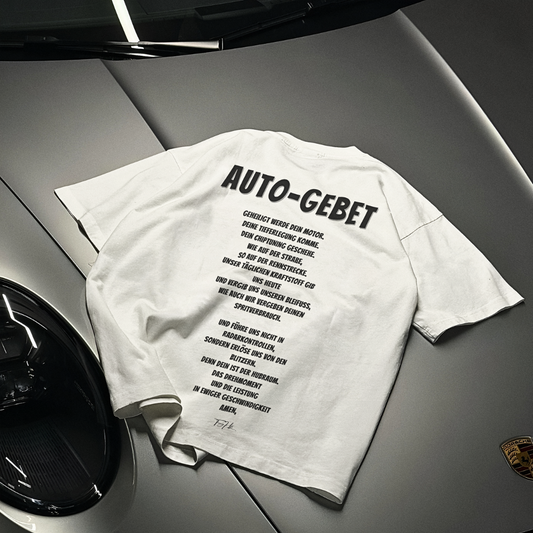 AUTO ORACIÓN - Camiseta de gran tamaño premium