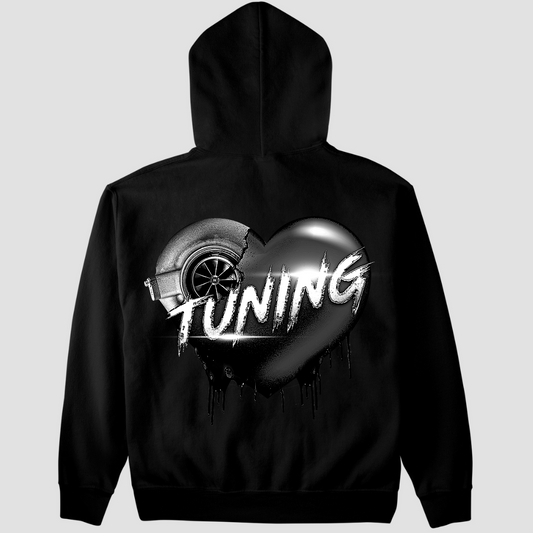 Heart for tuning classic hoodie