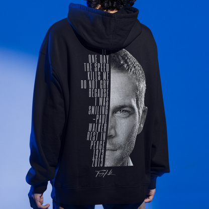 Paul Walker quote premium oversized hoodie