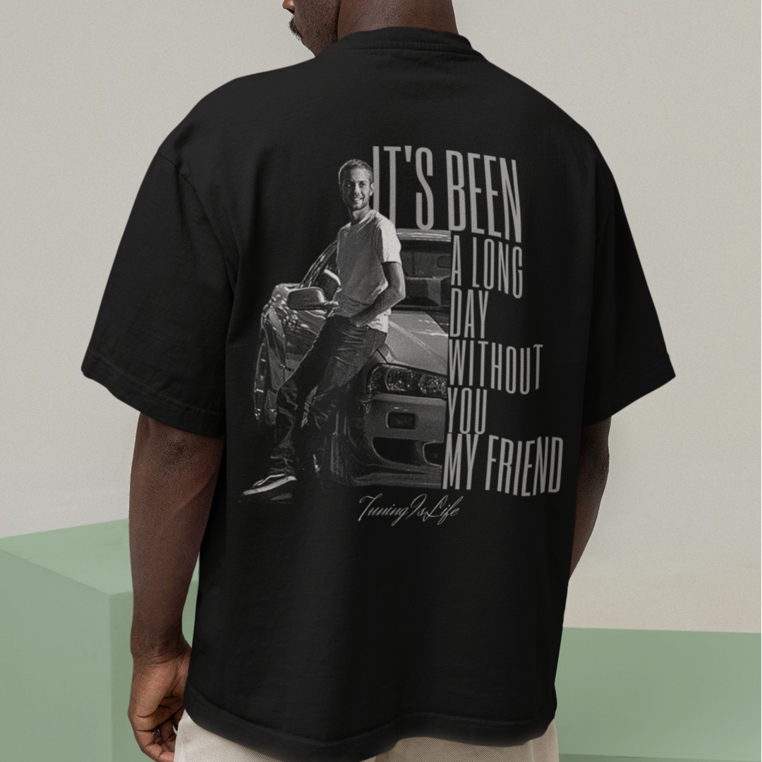 Paul Walker my friend premium oversized Shirt